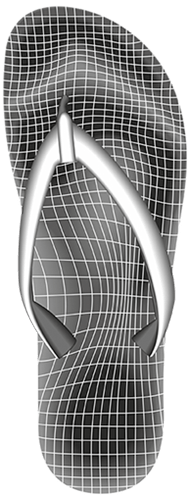 Flip Flops nach Maß - optimaler Gehkomfort